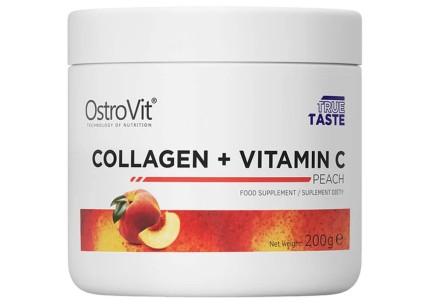 Colagen + Vitamina C 200g, pudra, Ostrovit