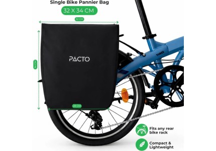 PACTO, Geantă, neagră, 18L