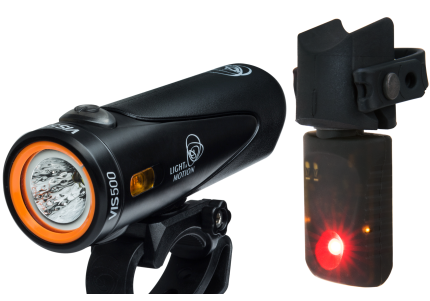 Lanterna VIS 500 Lights Kit black front/rear