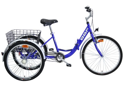 Shoppingbike BBF Folding Trike, 24"